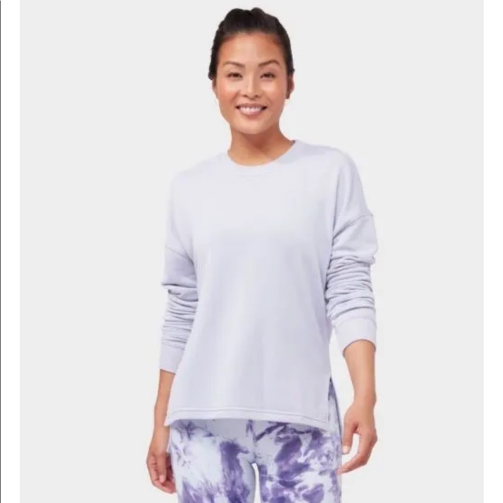 Manduka Rise and Shine Sweatshirt: cosmic sky